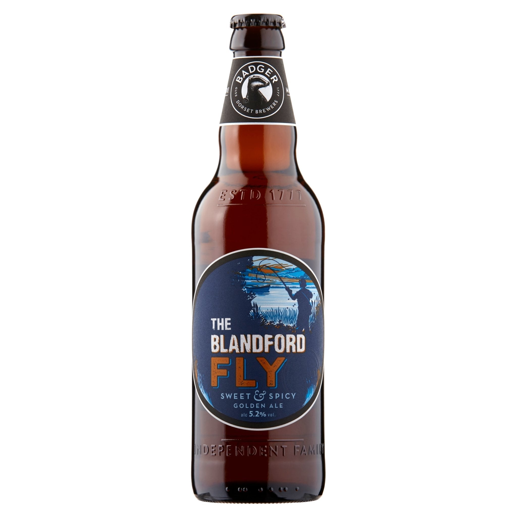 Badger The Blandford Fly Sweet Spicy Golden Ale 500ml Fletcher Drinks badger-the-blandford-fly-sweet-spicy-golden-ale-500ml-fletcher-drinks