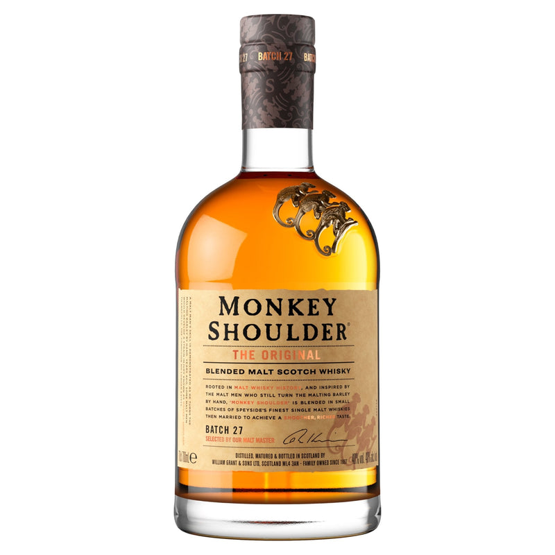 Monkey Shoulder Blended Malt Scotch Whisky 70cl - Whisky - Discount My Drinks