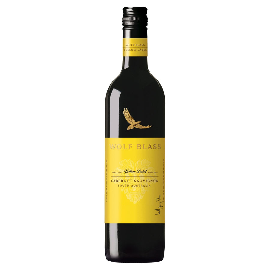 Wolf Blass Yellow Label Cabernet Sauvignon 75cl - Wine - Discount My Drinks
