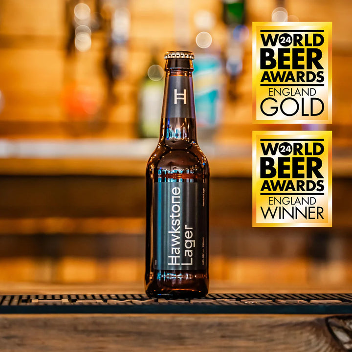 Hawkstone Premium Lager 330ml Bottles
