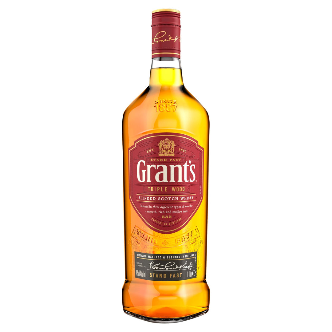 Grant's Triple Wood Blended Scotch Whisky 1 Litre