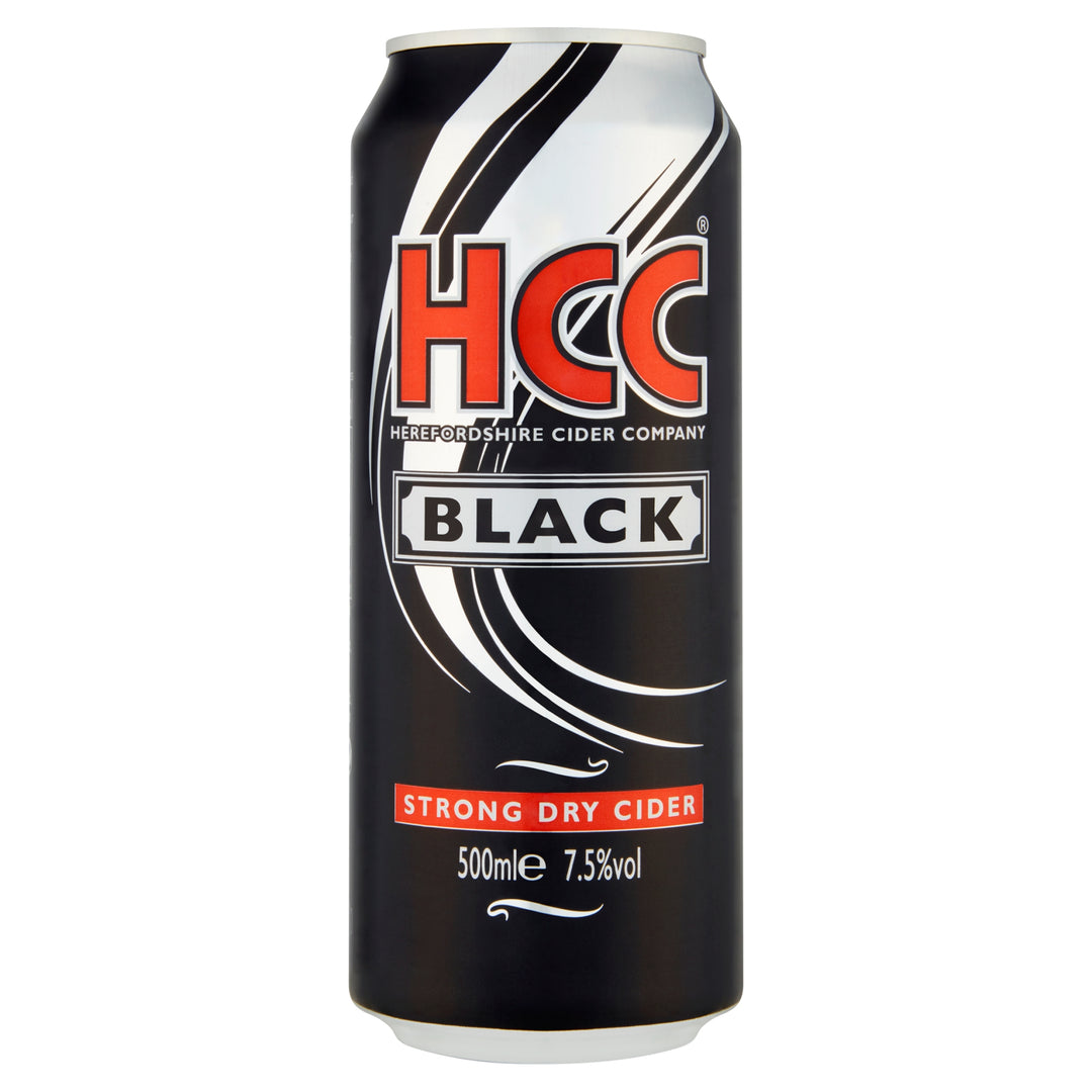 HCC Black Strong Dry Cider 24 x 500ml
