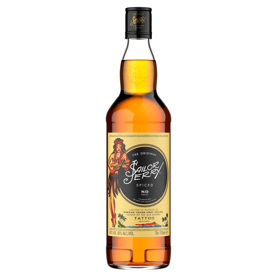 Sailor Jerry The Original Spiced Caribbean Rum 70cl - Rum - Discount My Drinks