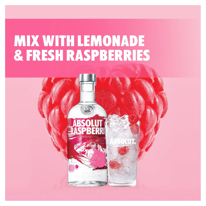 Absolut Raspberri Flavoured Vodka 70cl