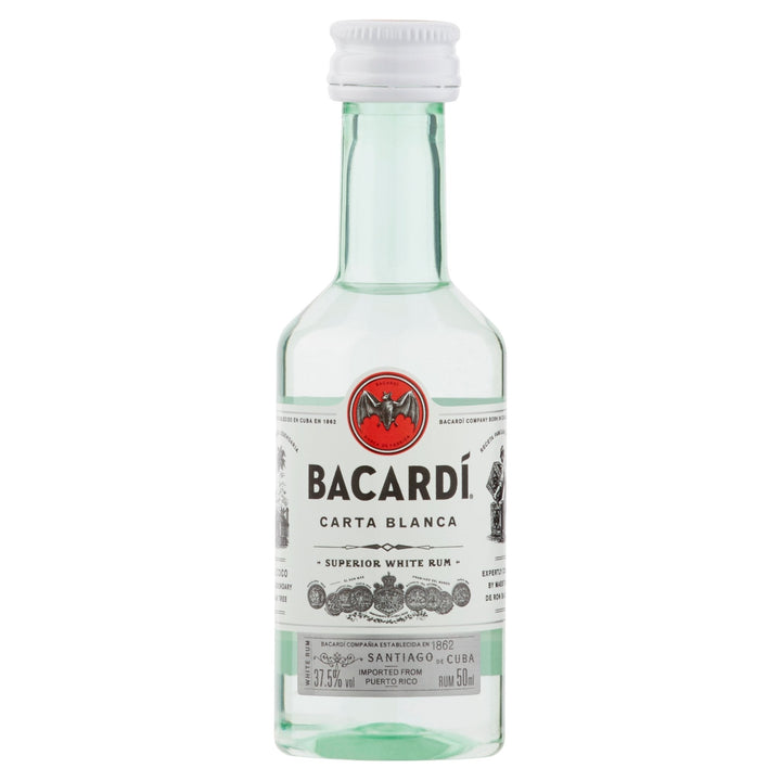 Bacardi Carta Blanca Superior White Rum 5cl