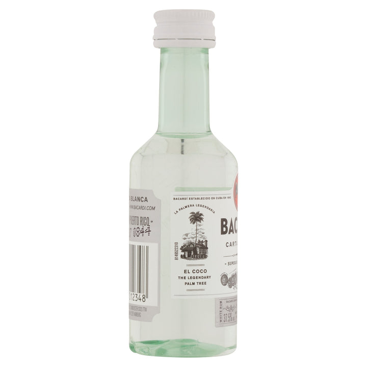 Bacardi Carta Blanca Superior White Rum 5cl