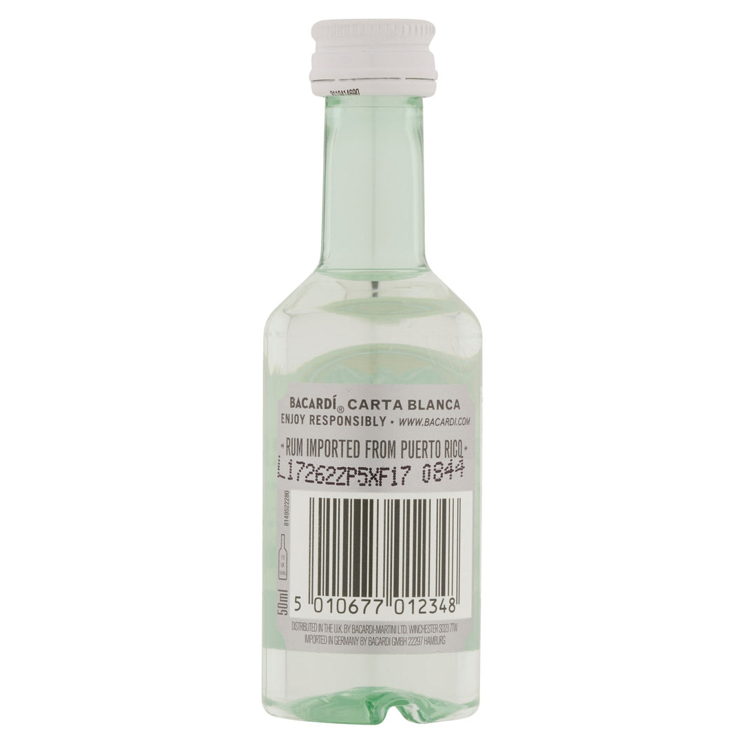 Bacardi Carta Blanca Superior White Rum 5cl