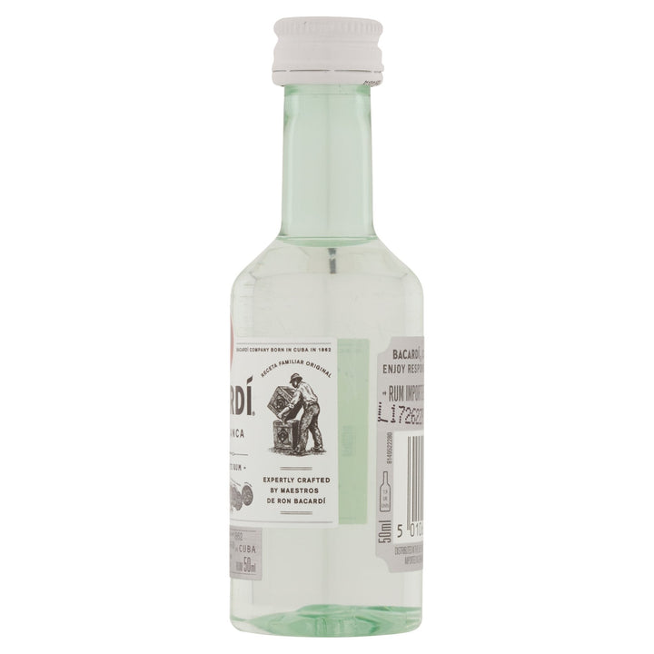 Bacardi Carta Blanca Superior White Rum 5cl