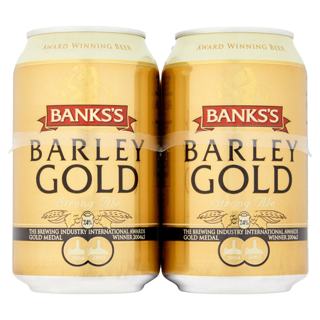 Banks's Barley Gold Strong Ale 4 x 330ml