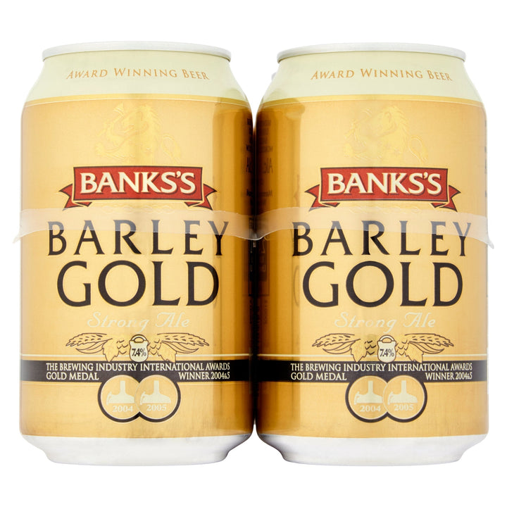 Banks's Barley Gold Strong Ale 4 x 330ml