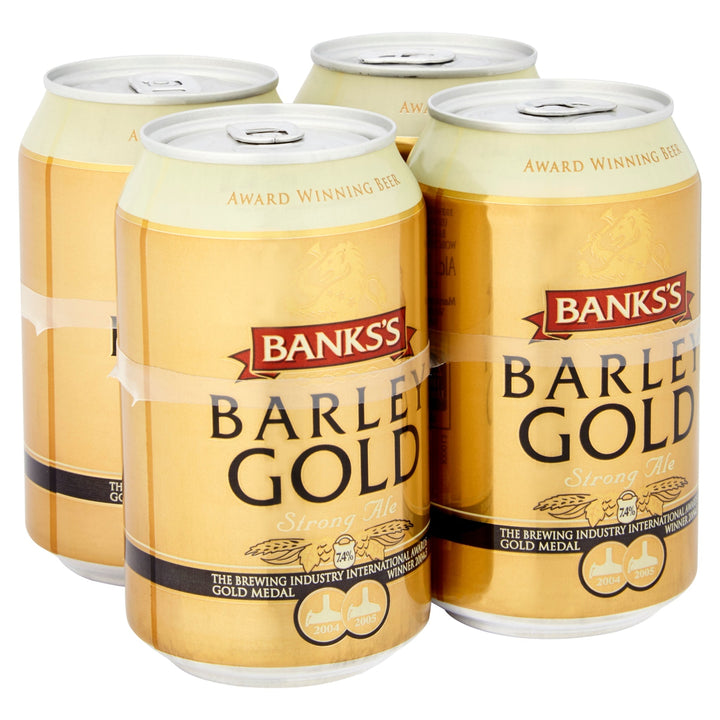 Banks's Barley Gold Strong Ale 4 x 330ml