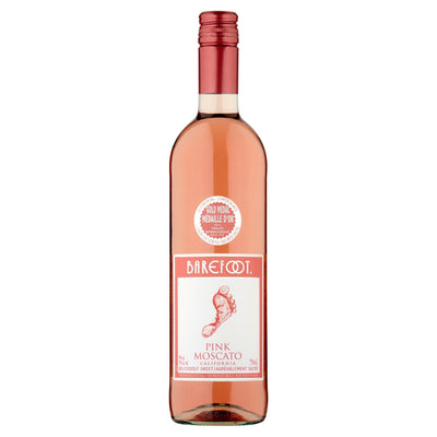 Barefoot Pink Moscato 750ml