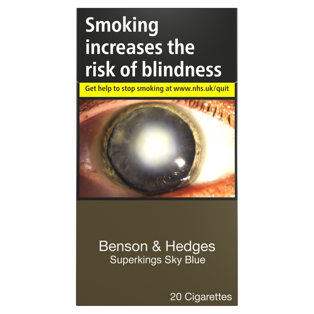 Benson & Hedges Superkings Sky Blue 20 Cigarettes