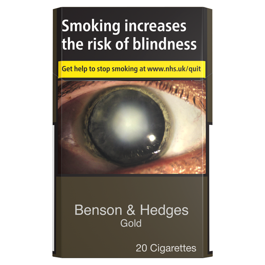 Benson & Hedges King Size Gold 20 Cigarettes