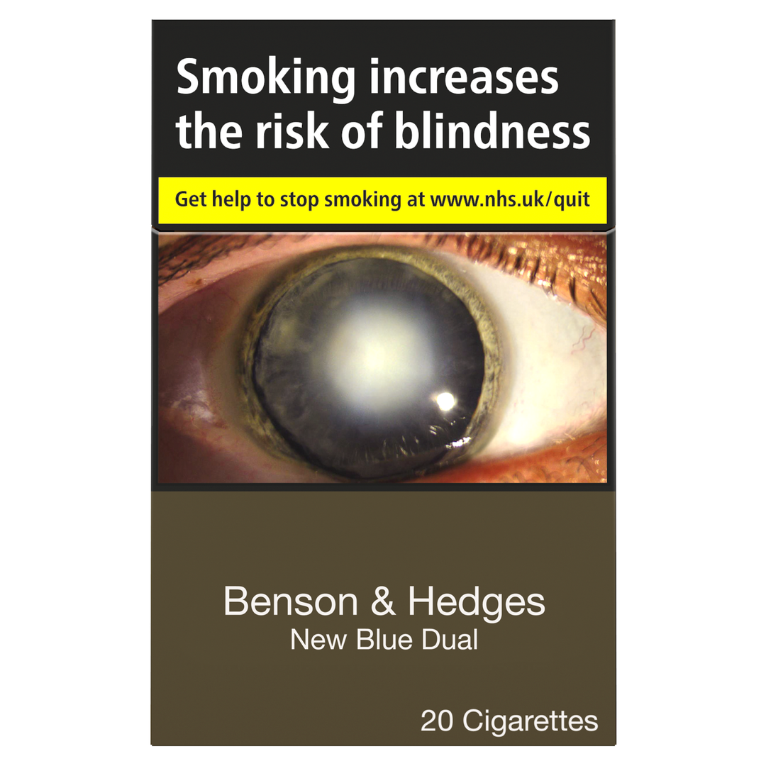 Benson & Hedges King Size Blue Dual 20 Cigarettes