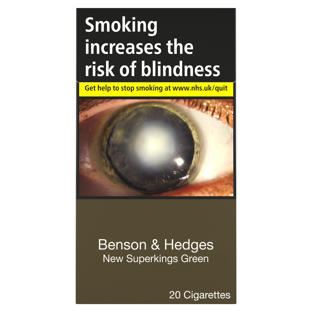 Benson & Hedges Superkings Green 20 Cigarettes