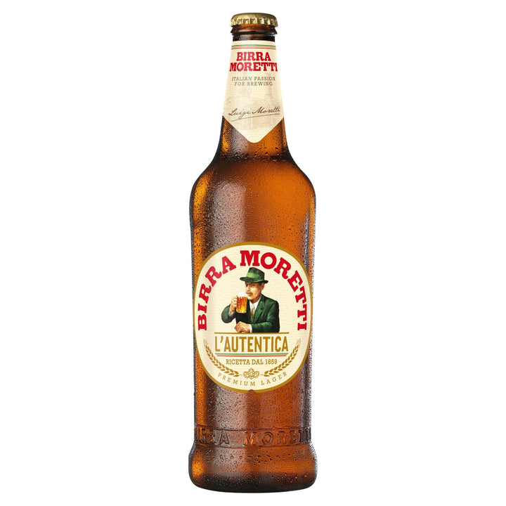 Birra Moretti Lager Beer Bottle 660ml