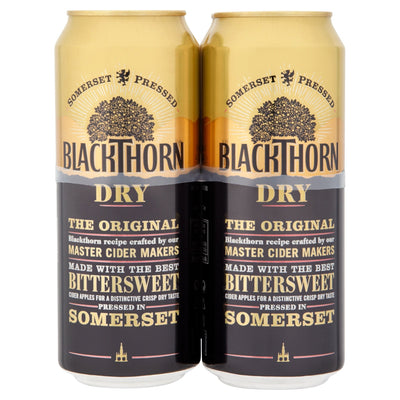 Blackthorn Dry Cider 4 x 500ml
