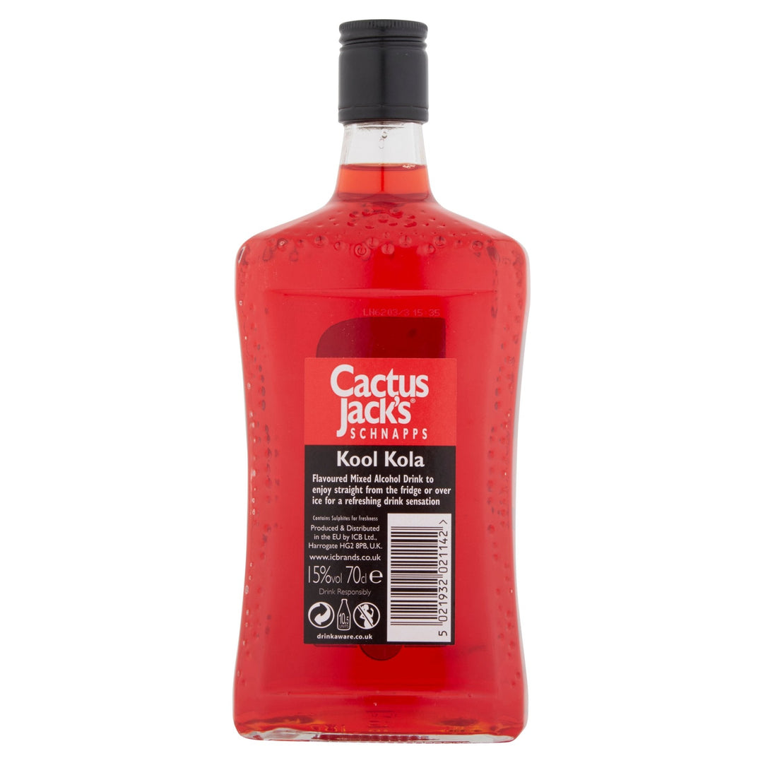 Cactus Jack's Kool Cola Schnapps 70cl