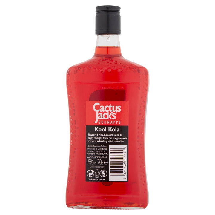 Cactus Jack's Kool Cola Schnapps 70cl