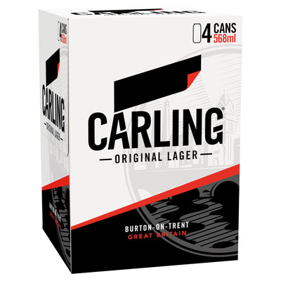 Carling Original Lager 4 x 568ml