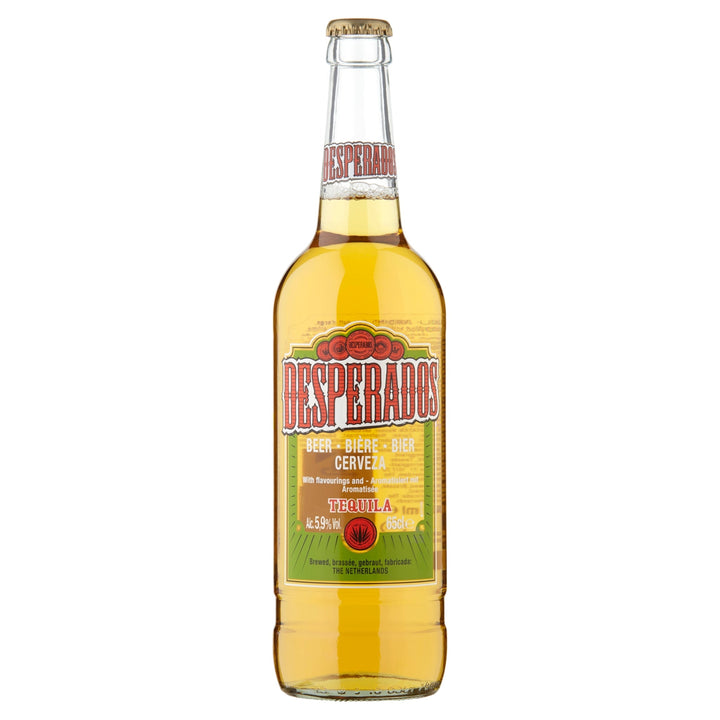 Desperados Tequila Lager Beer 650ml Bottle