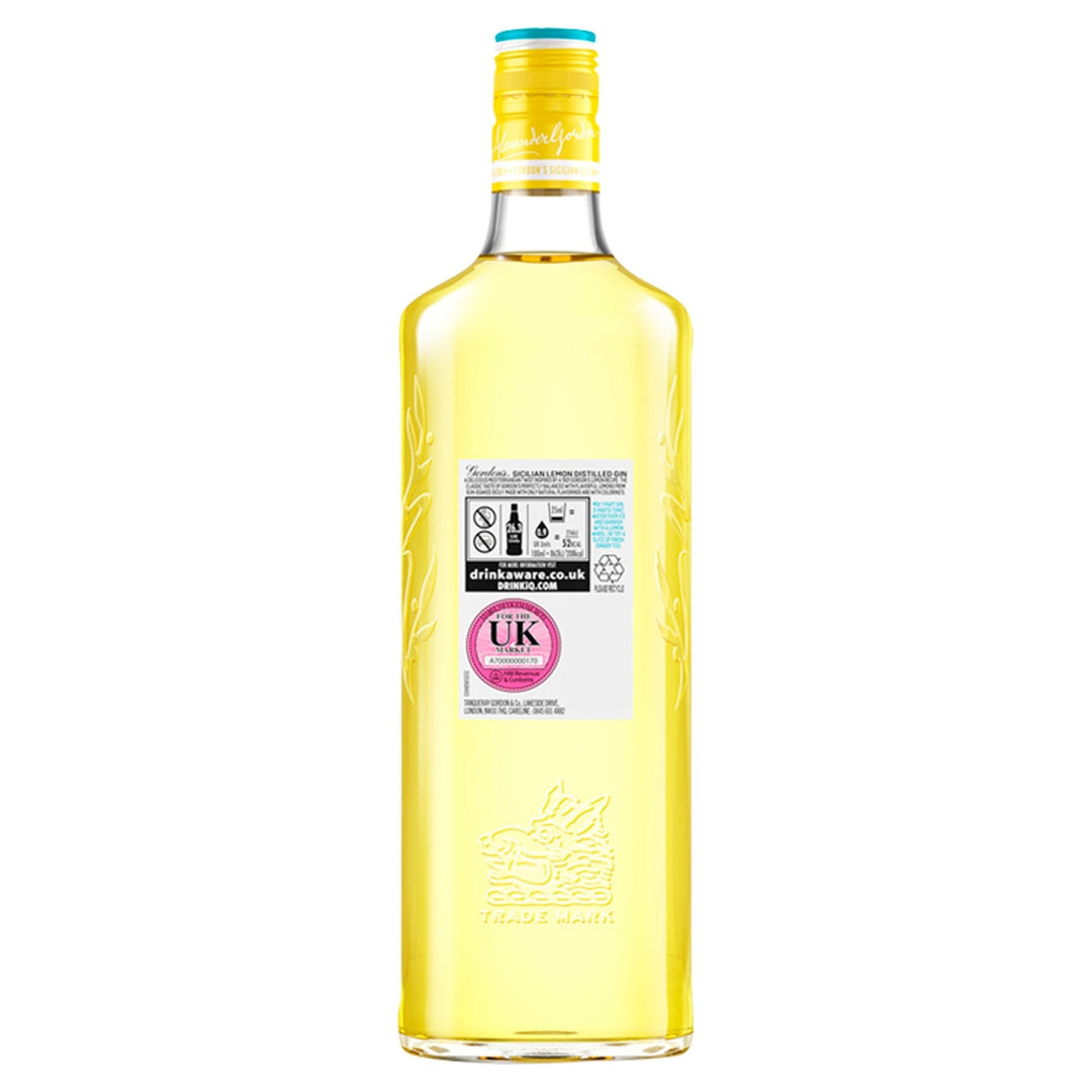 Gordon's Sicilian Lemon Distilled Gin 70cl