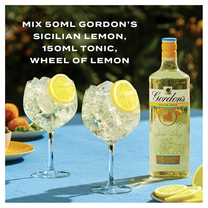 Gordon's Sicilian Lemon Distilled Gin 70cl