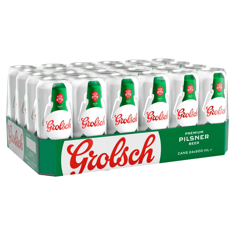 Grolsch Premium Pilsner Beer 4 x 440ml (Expiry 10 of September)