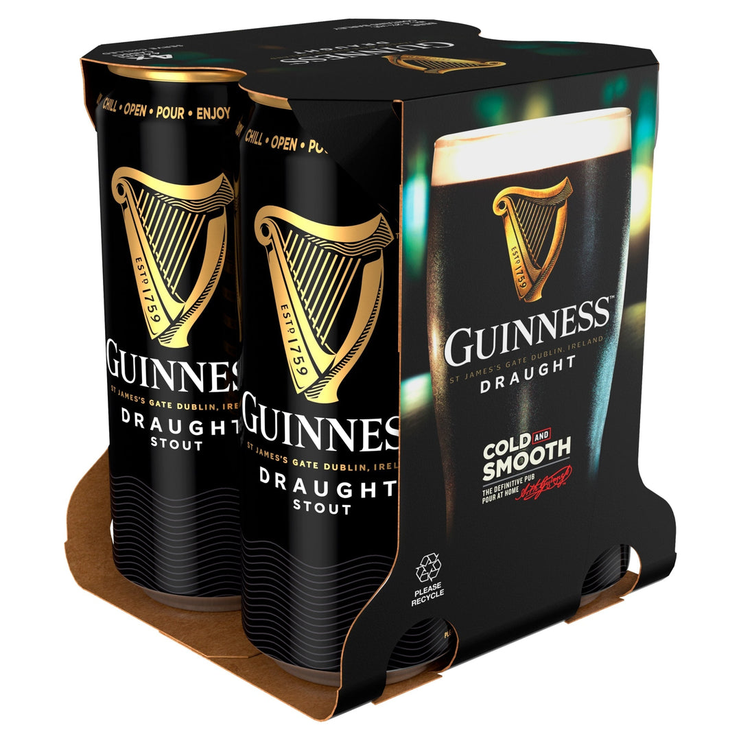 Guinness Draught Stout Beer 24 x 440ml