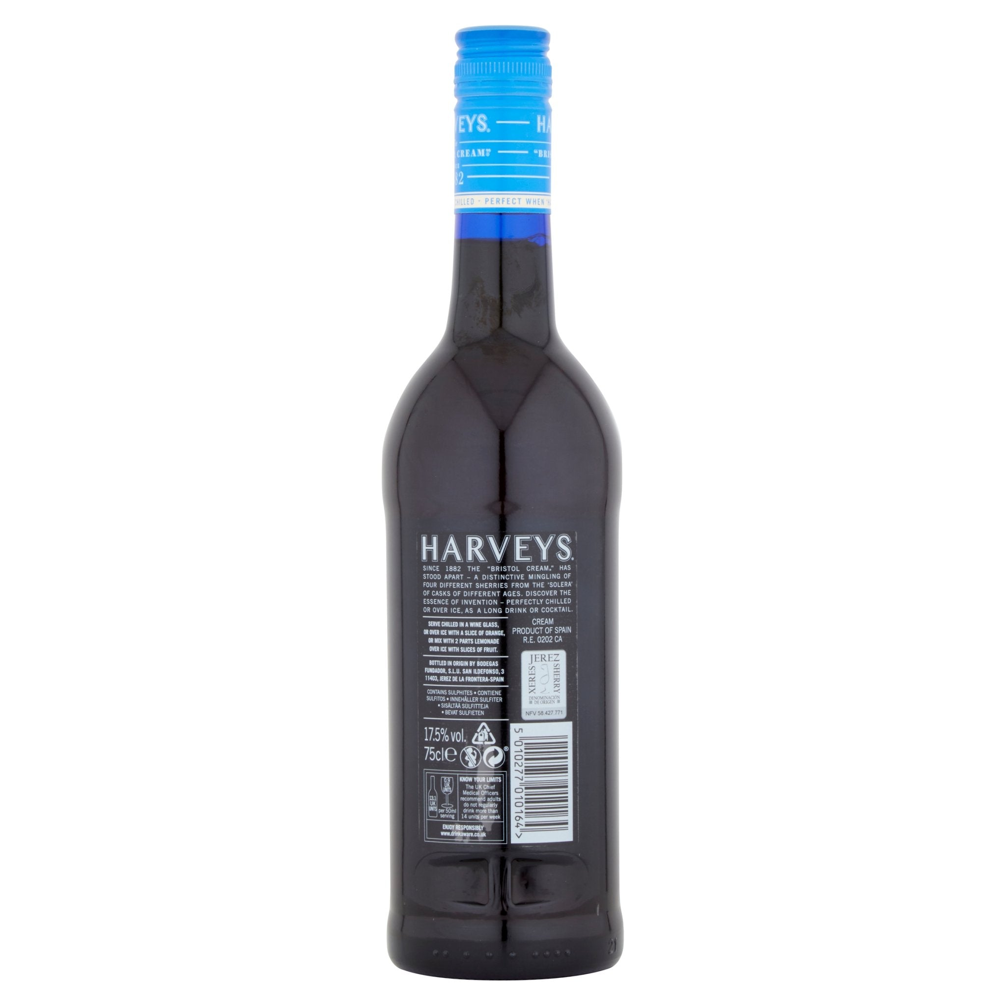 Harveys The Bristol Cream Solera Sherry 75cl – Fletcher Drinks