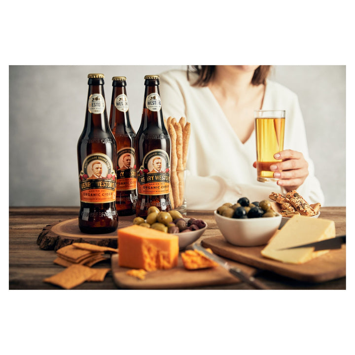 Henry Westons Medium Dry Organic Cider 500ml