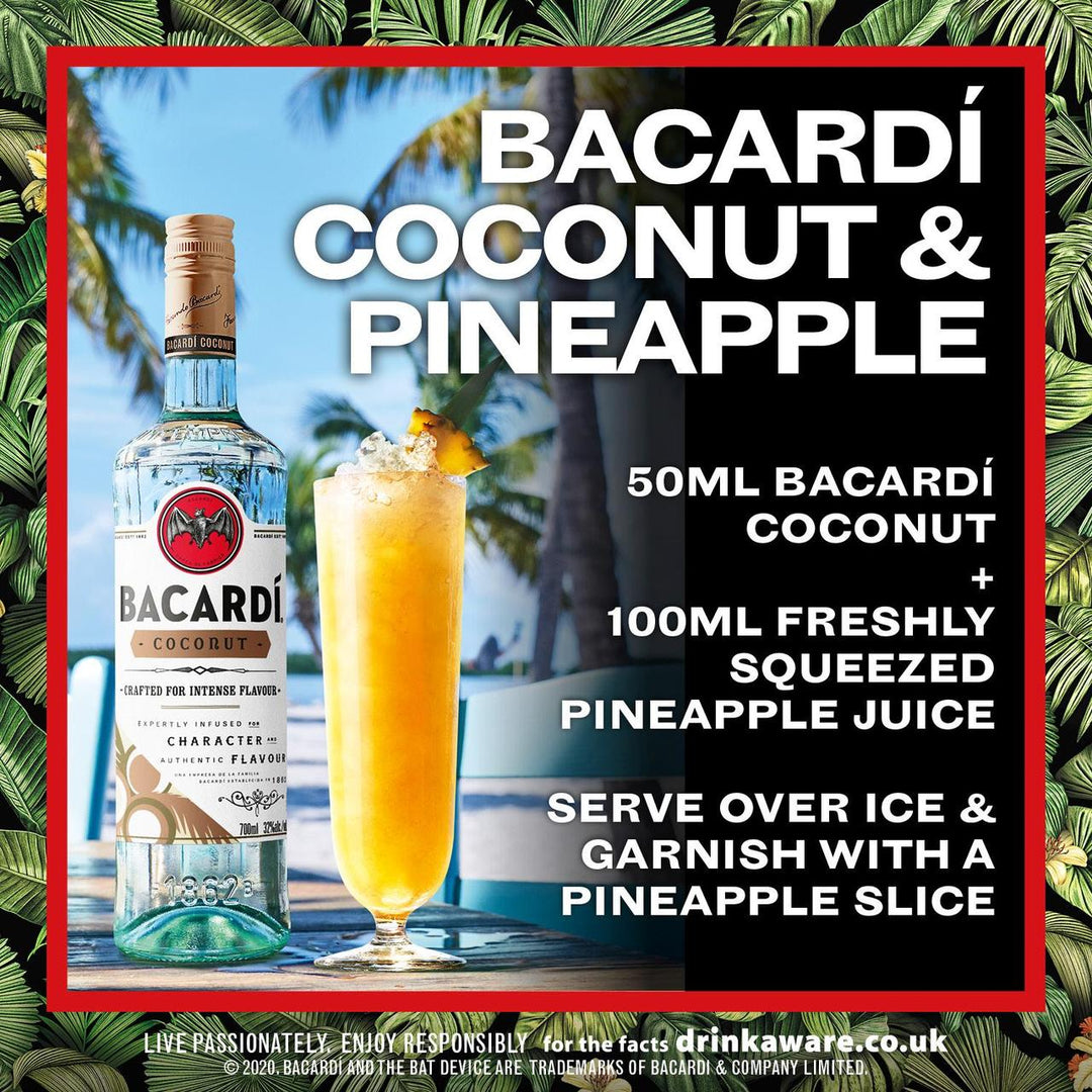 Bacardi Coconut Rum Spirit Drink 70cl