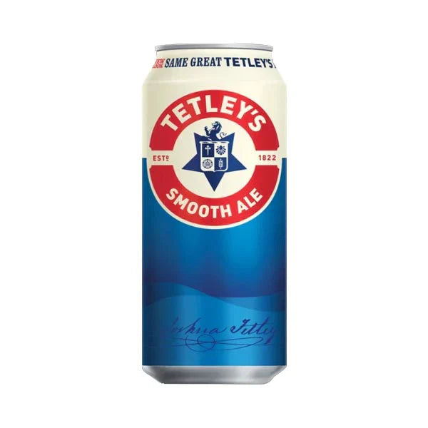 Tetley Lettering Tetleys Smooth 4 x 440ml – Fletcher Drinks