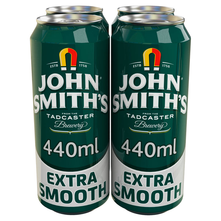 John Smith's Extra Smooth Ale 4 x 440ml Cans