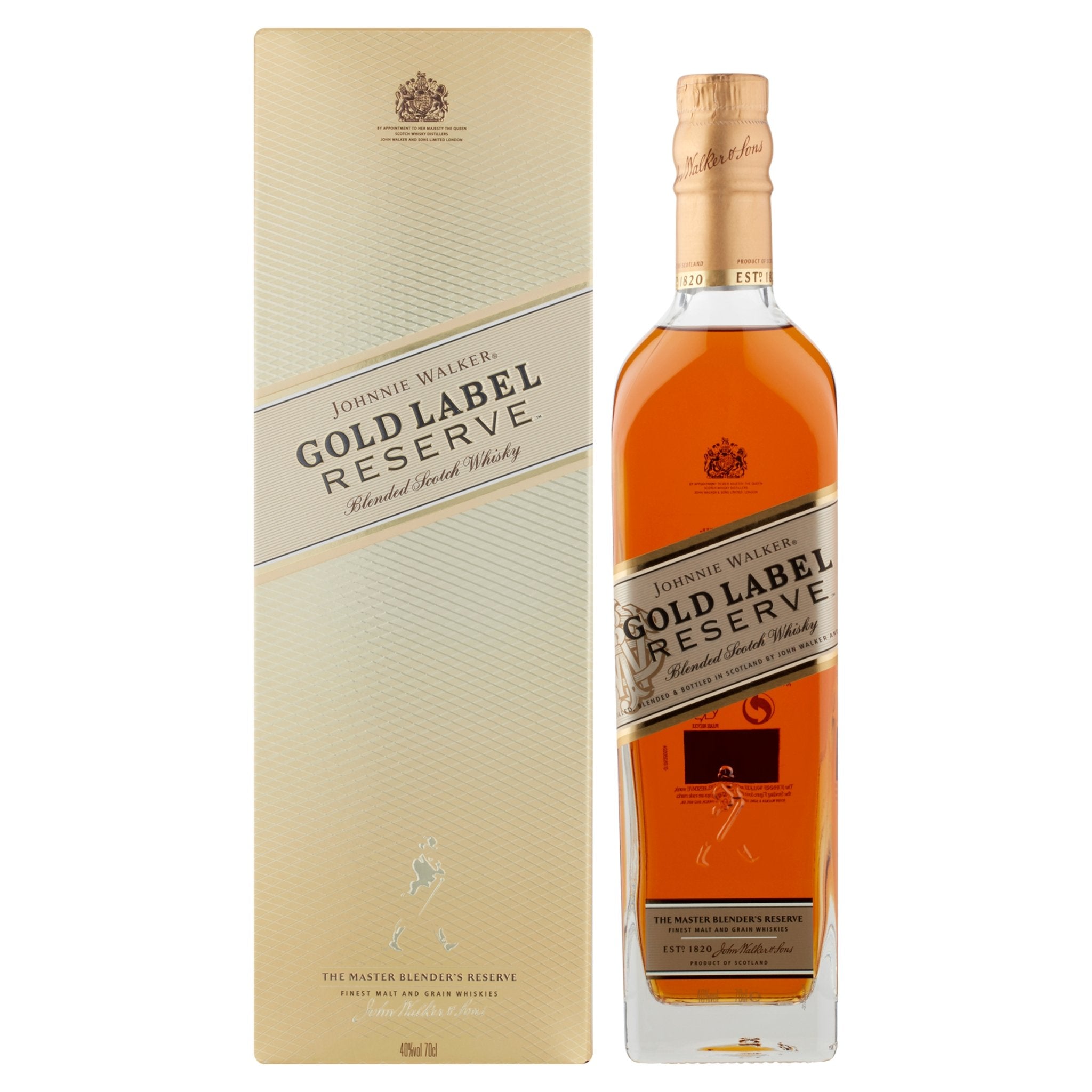 Johnnie Walker Gold Label Reserve Blended Scotch Whisky 70cl – Fletcher ...