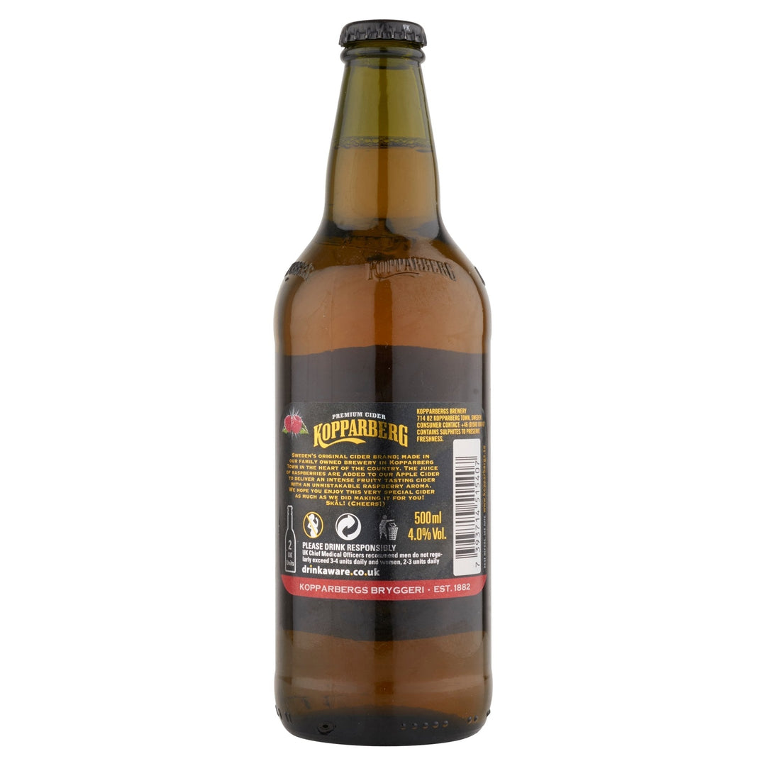 Kopparberg Premium Cider with Raspberry 500ml