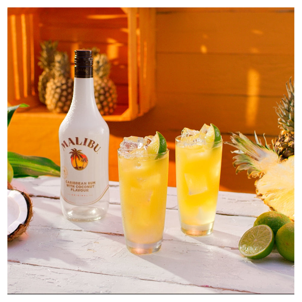 Malibu Original Caribbean White Rum with Coconut Flavour 70cl - Rum - Discount My Drinks