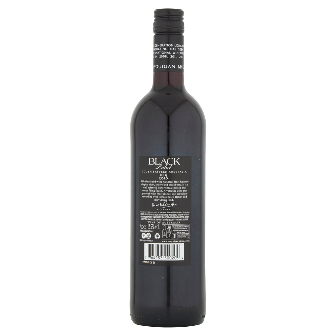McGuigan Black Label Red  75cl - Wine - Discount My Drinks