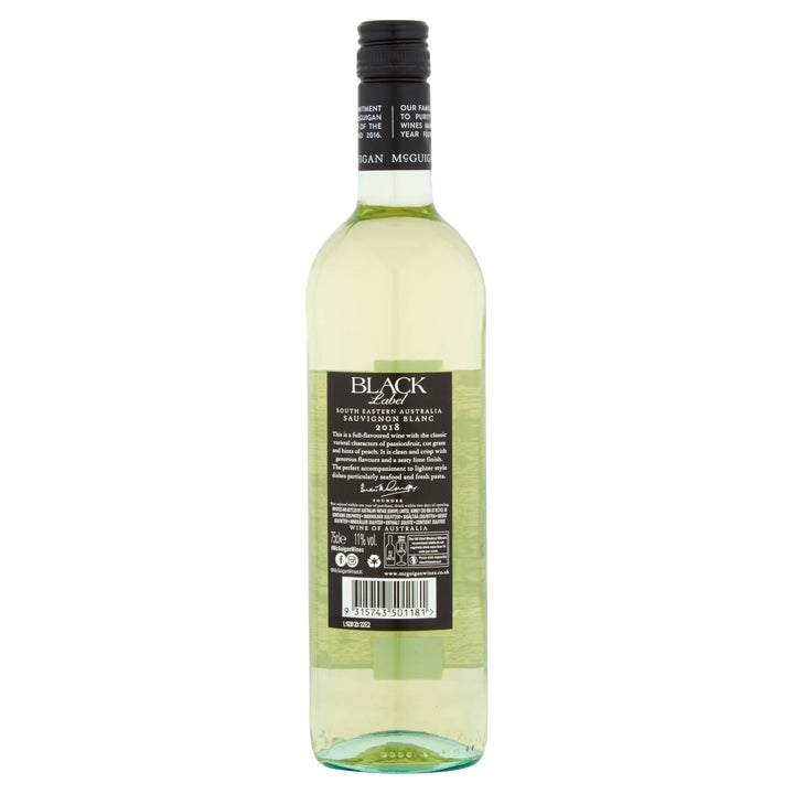 McGuigan Black Label Sauvignon Blanc 75cl - Wine - Discount My Drinks