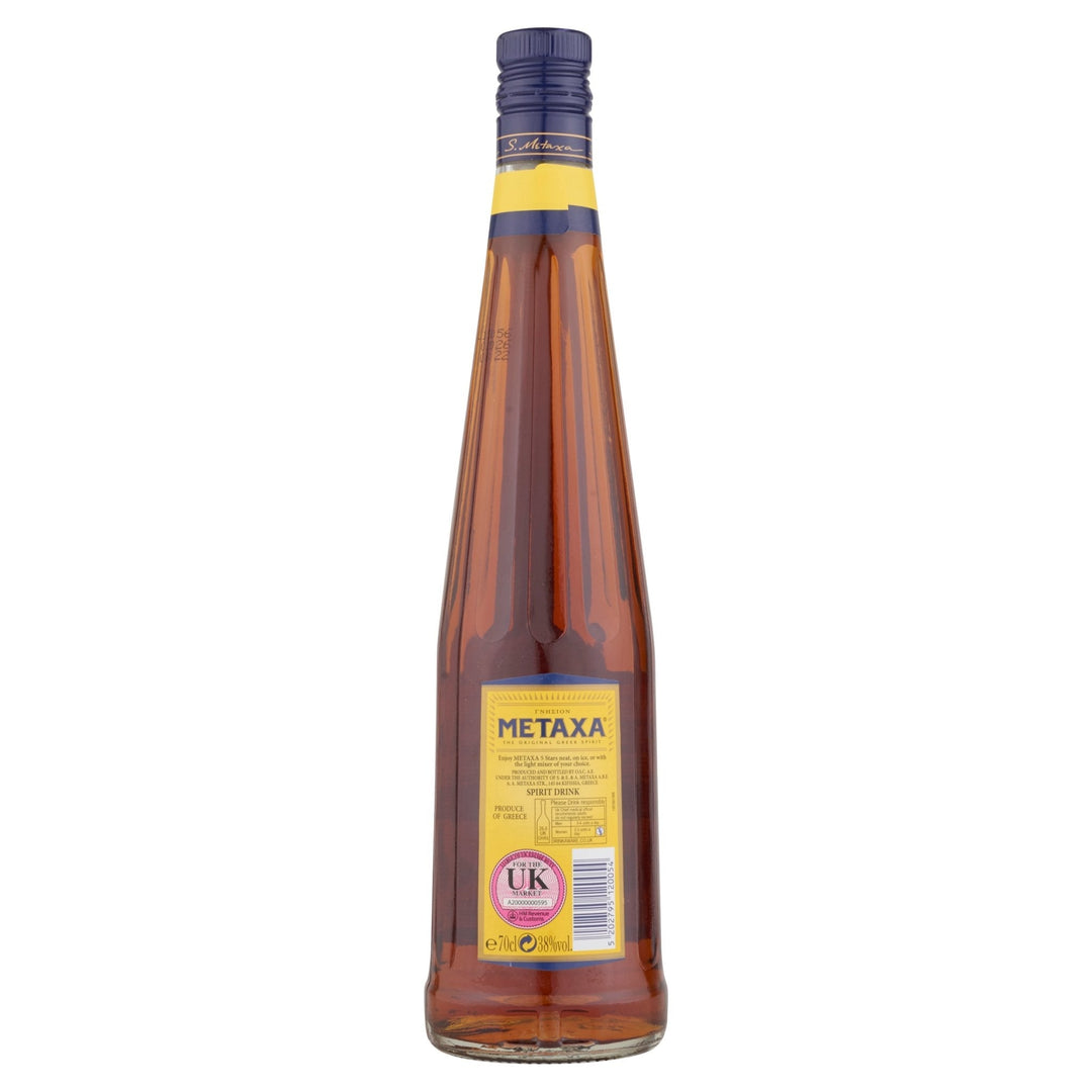 Metaxa The Original Greek Spirit 5 Stars 70cl - Brandy - Discount My Drinks