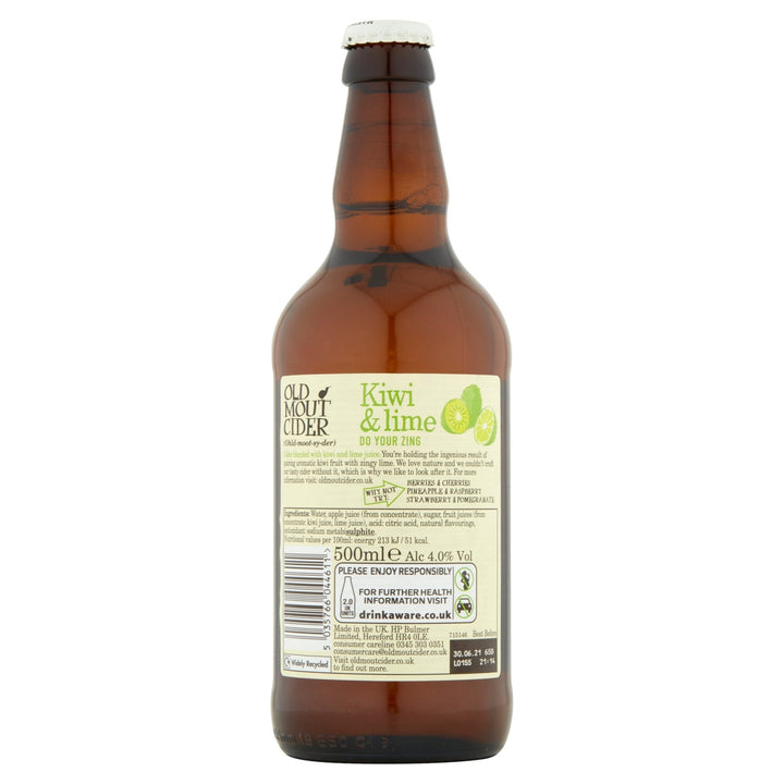 Old Mout Cider Kiwi & Lime 500ml - Cider - Discount My Drinks