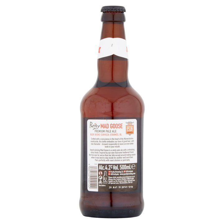 Purity Brewing Co. Mad Goose Premium Pale Ale 500ml