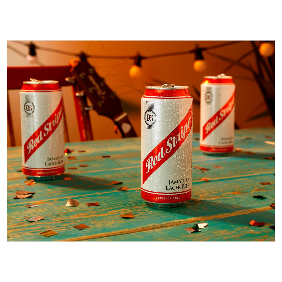 Red Stripe Jamaican Lager Beer 4 x 440ml Cans