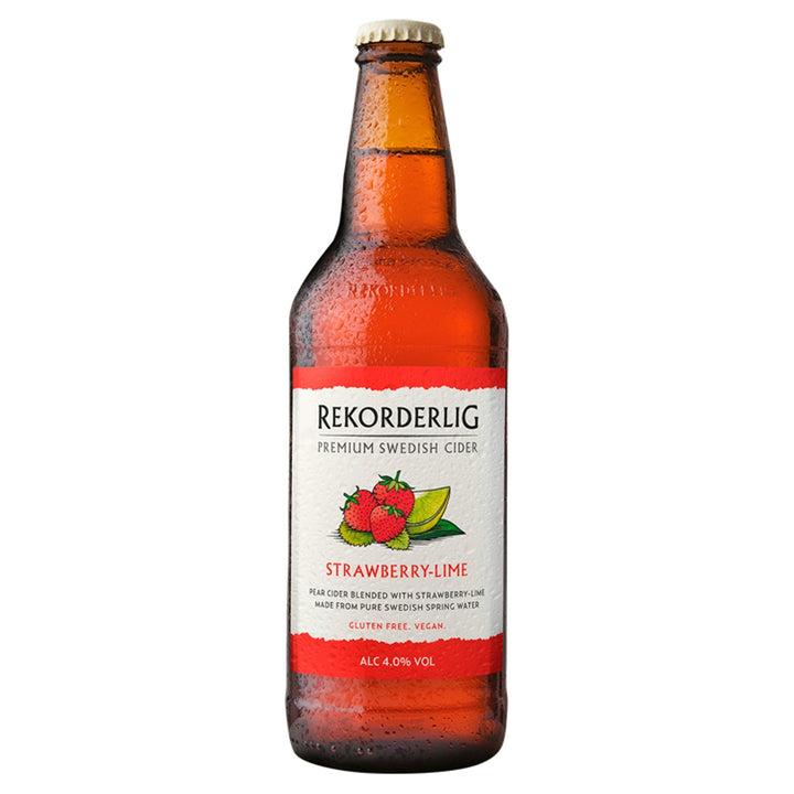 Rekorderlig Premium Swedish Strawberry-Lime Cider 500ml - Cider - Discount My Drinks