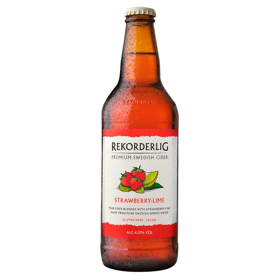 Rekorderlig Premium Swedish Strawberry-Lime Cider 500ml - Cider - Discount My Drinks