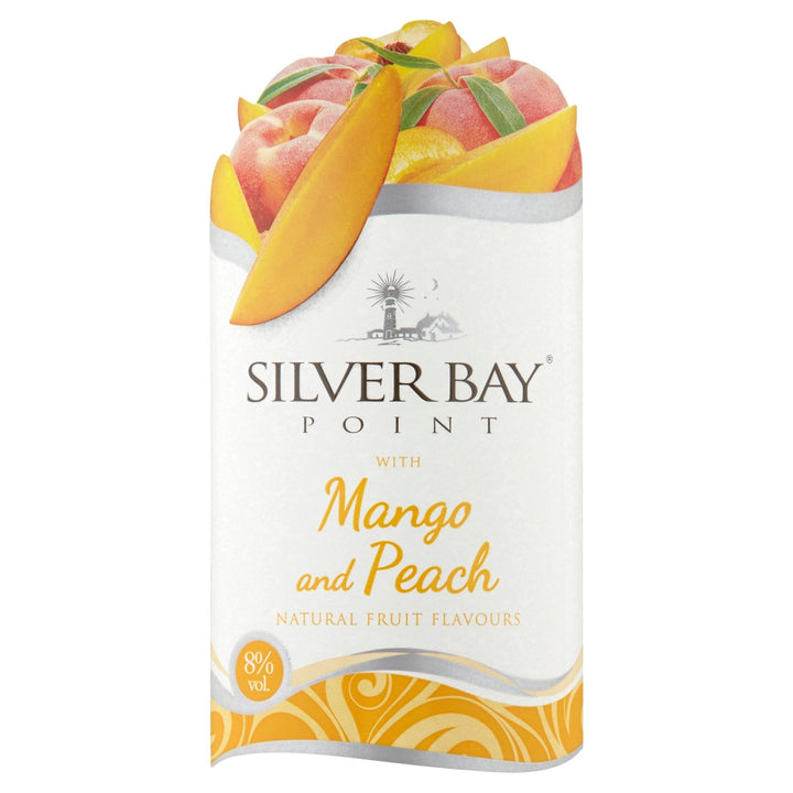 Silver Bay Point with Mango & Peach 75cl - Wine - Discount My Drinks
