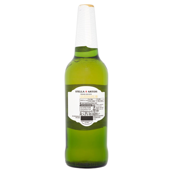 Stella Artois Lager Beer 660ml