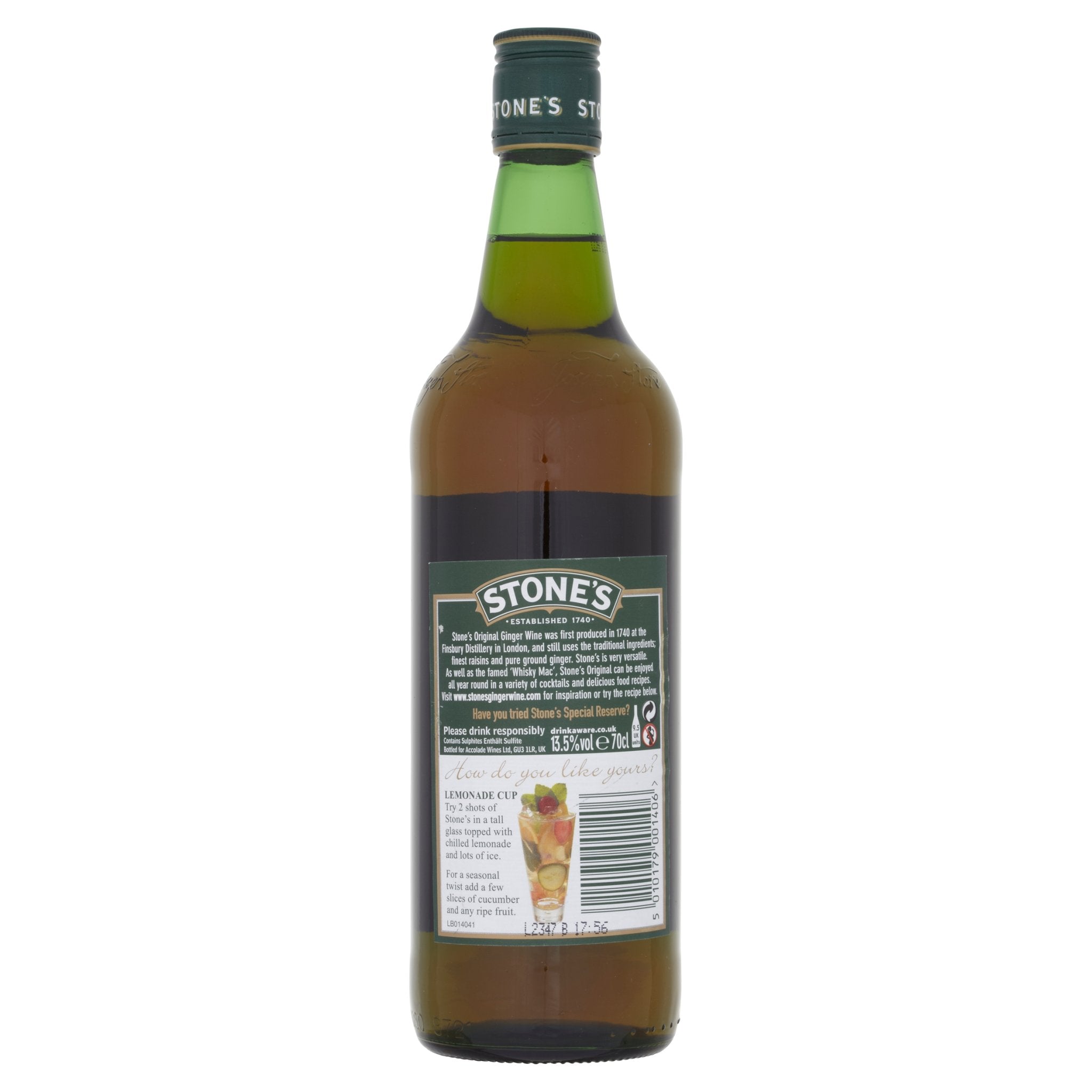 Stone's Original Green Ginger Wine 70cl – Fletcher Drinks Stone's Original Green Ginger Wine 70cl – Fletcher Drinks
