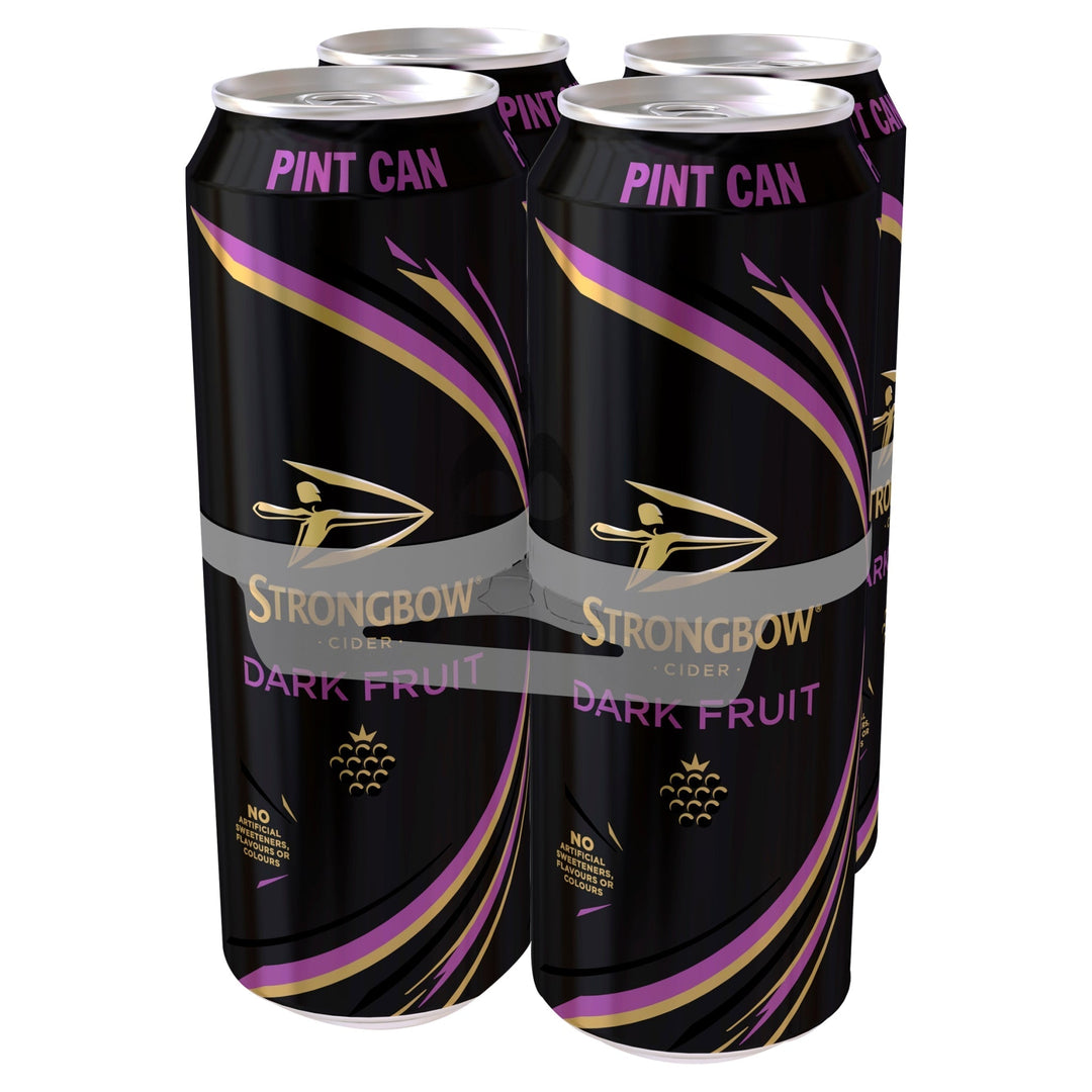 Strongbow Dark Fruit Cider 4 x 568ml Cans